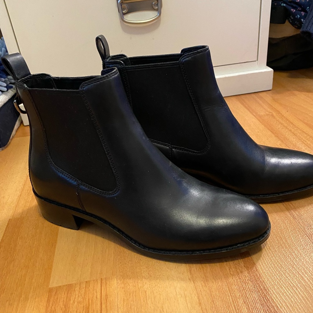 Cole Haan Chelsea Leather Boots waterproof